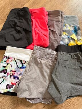 Cali Active Skorts and Shorts Set - Mixed Colors